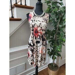 Perceptions Sleeveless Scoop Neck KneeLength Dress